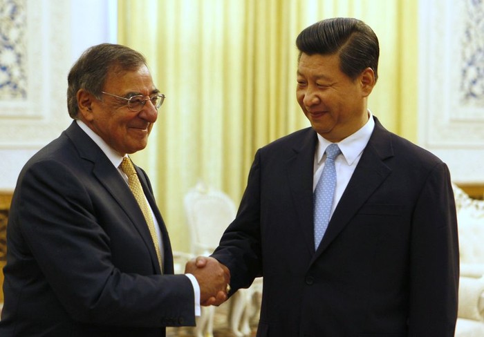 Phó chủ tịch Trung Quốc Tập Cận Bình gặp gỡ Bộ trưởng Quốc phòng Mỹ Leon Panetta